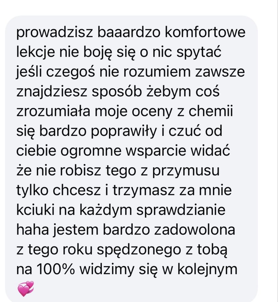 Korepetycje z chemii i biologii w Katowicach
