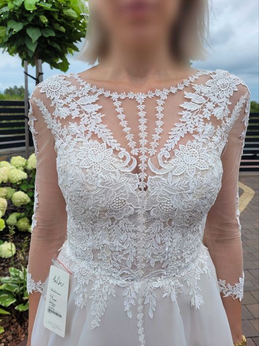 Boho Sukienka ślubna-nowa