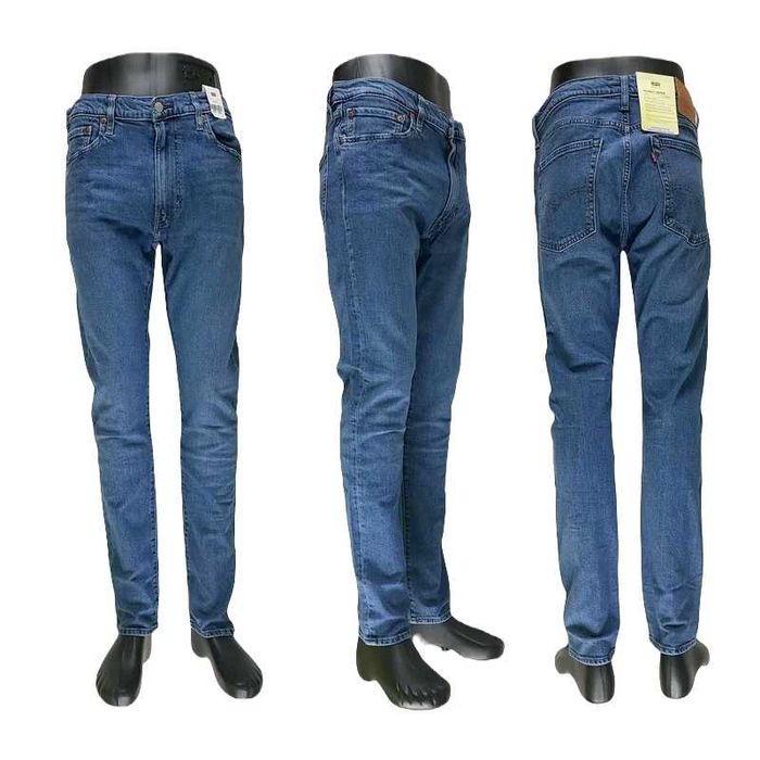 Męskie jeansy Levi's - Skinny Taper W36/L32 Levis oryg. nowe - 309 zł.