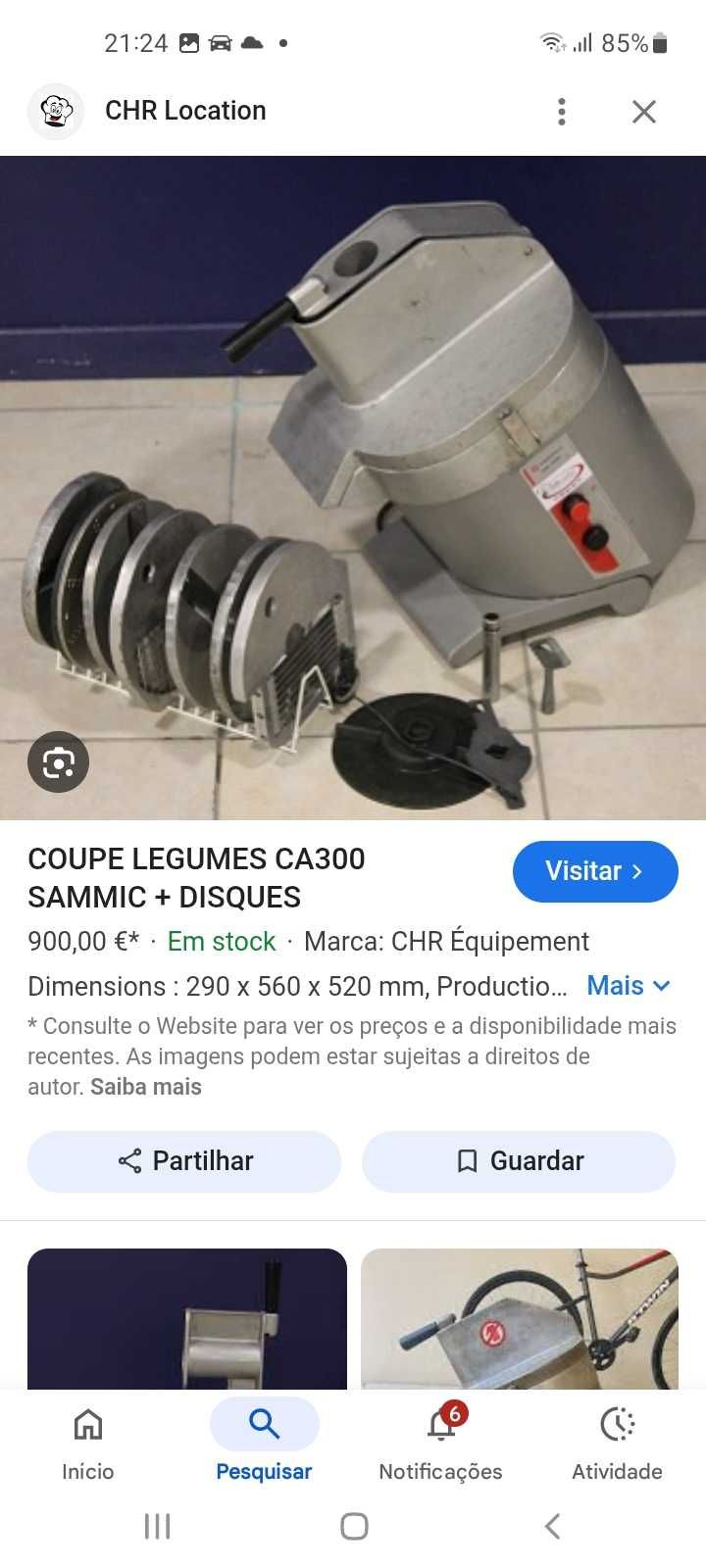 Cortador de legumes profissional