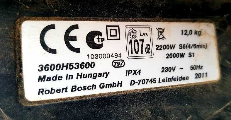 BOSCH AXT RAPID 2200 Młynek rozdrabniacz do gałęzi 2200W