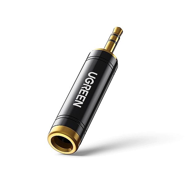 Ugreen adapter przejściówka audio z 3.5mm (męski) na 6,35mm mini jack