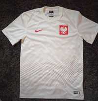 Koszulka reprezentacji Polski Polska Euro 2016 biała nike domowa