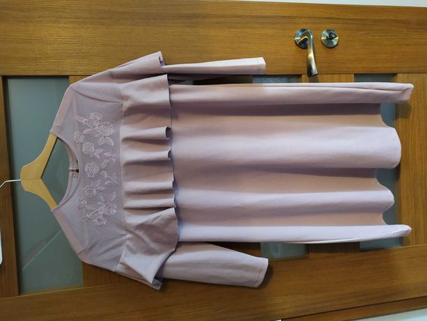 Sukienka suknia MOHITO pudrowy róż rozmiar 38 M
