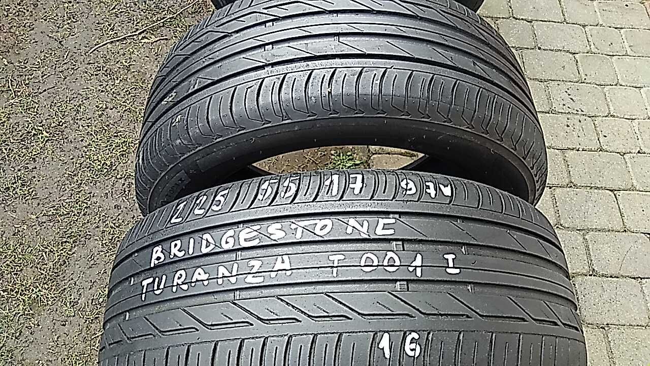 opony 2szt. 225/55/17  97 W  Bridgestone Turanza T 001