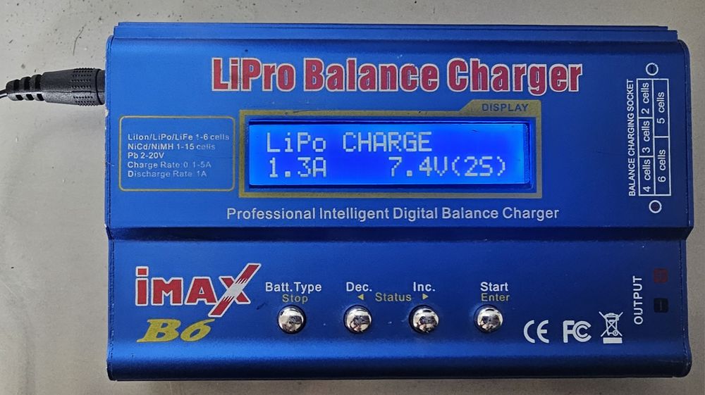 Зарядка для аккамуляторов LiPro Balance Charger