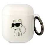 Etui Karl Lagerfeld Ikonik Choupette Na Airpods 1/2 - Przezroczyste