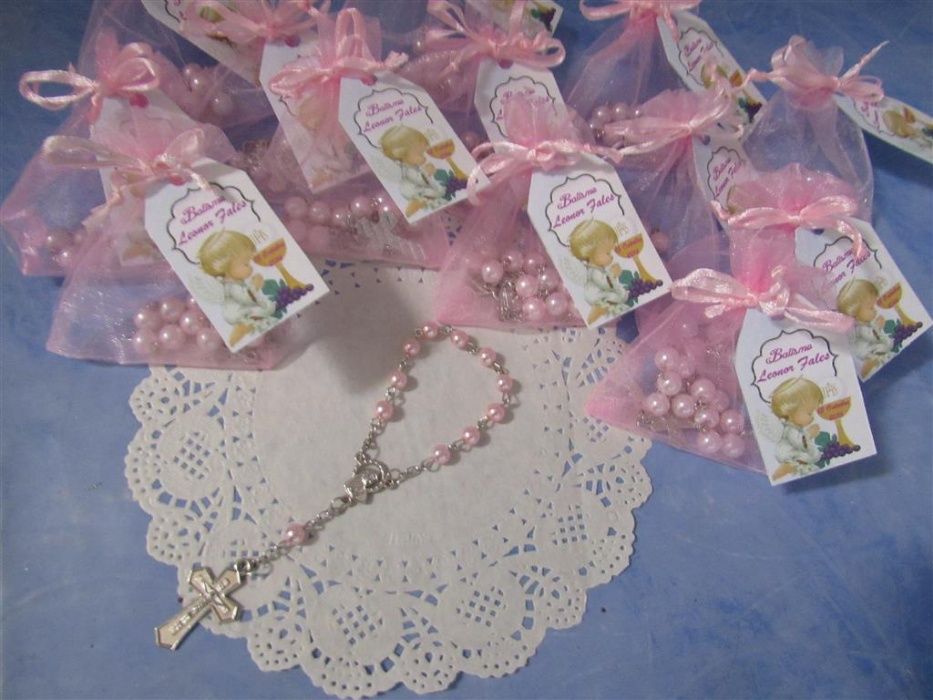 Mini Terços Batizado, comunhão, casamentos