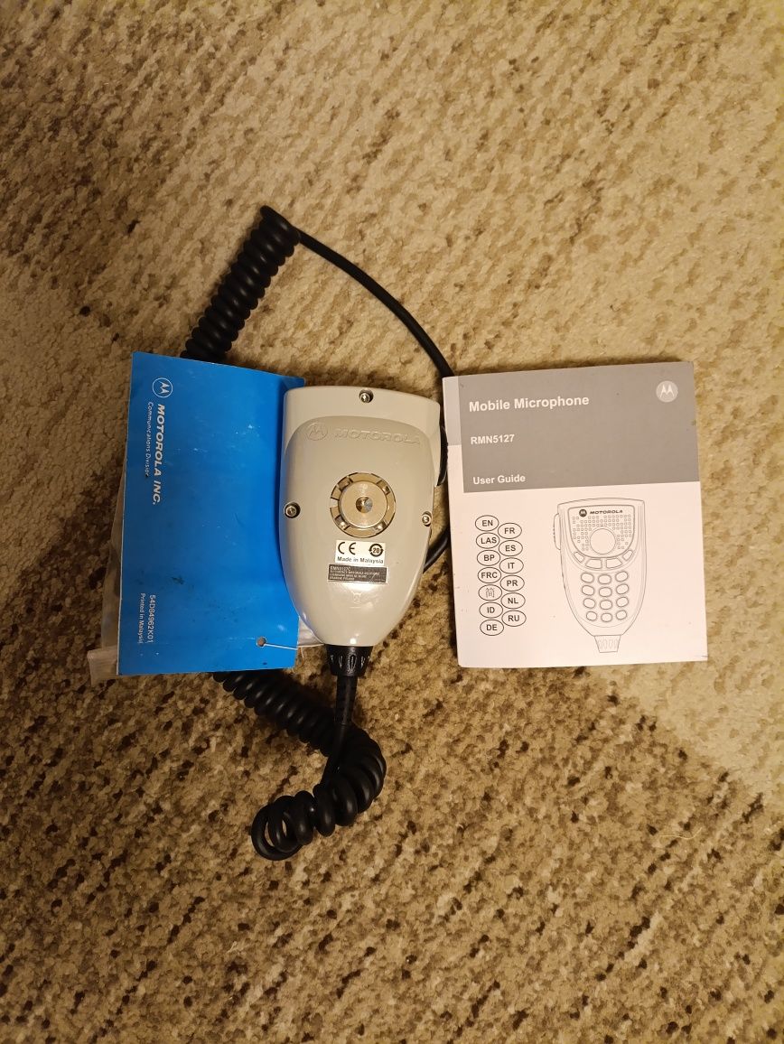 Микрофон Тангета Motorola impprea rmn5127c