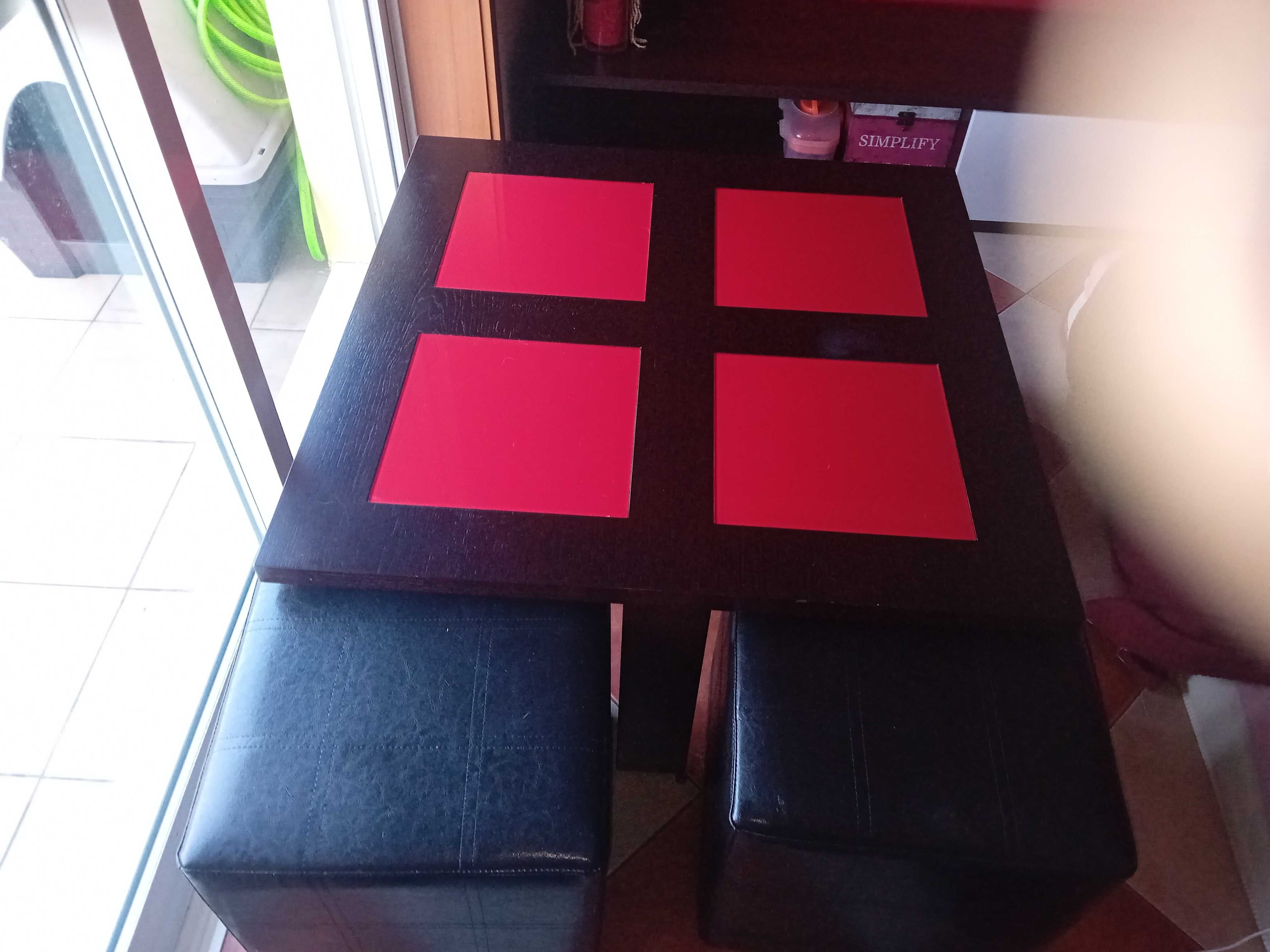Mesa wengue de sala