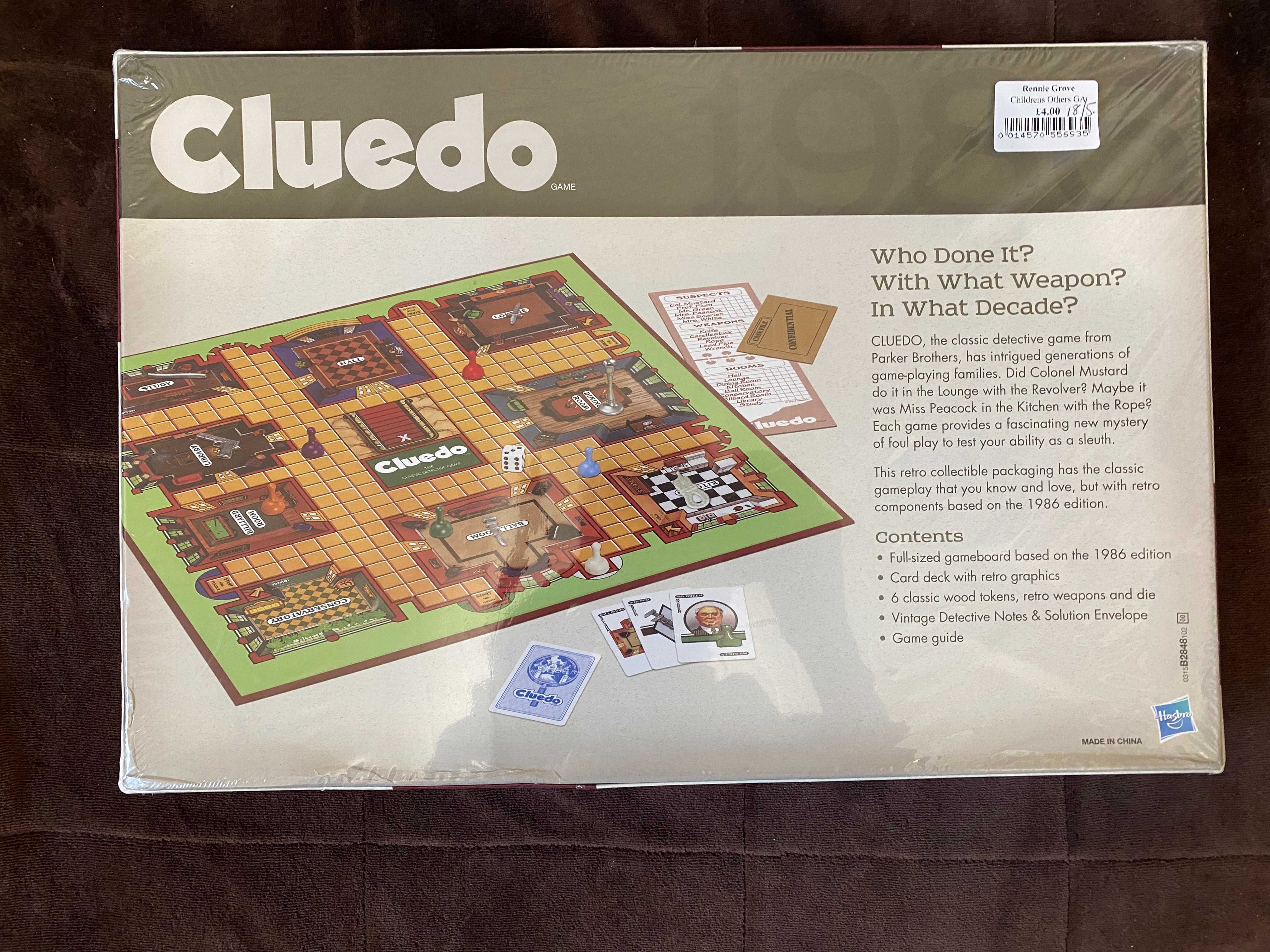 Настільна гра Cluedo  classic detective настольная игра