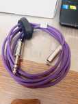 Kabel audio mini-XLR  3 pin i duży jack 6,35 6,5 2m