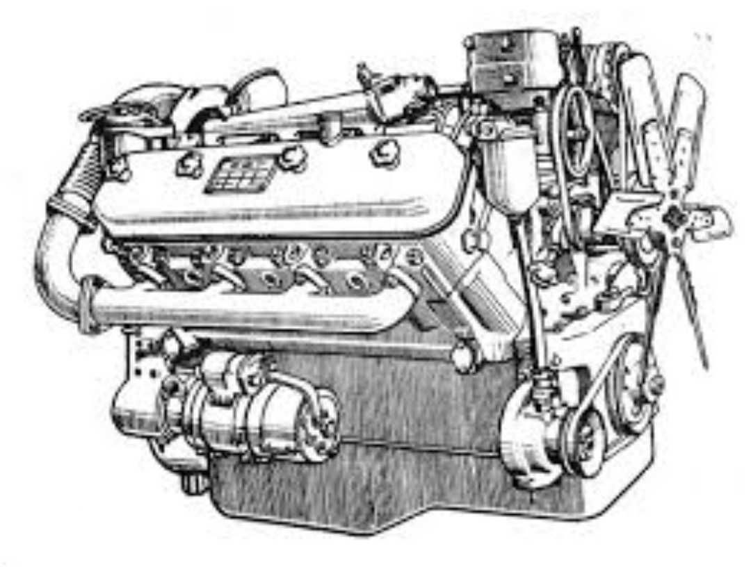 Двигатель ЯМЗ-238Д