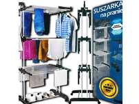SUSZARKA NA PRANIE Stojąca Wzmacniana XXL 40kg | WYPRZEDAŻ -20%