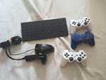 3 x pad kolorowy PS3 plus akcesoria klawiatura myszka