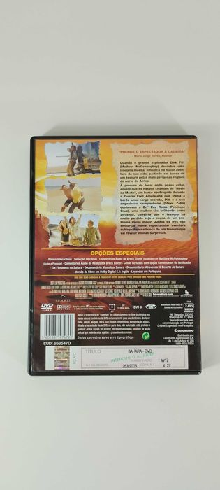Sahara - DVD - Matthew McConaughey