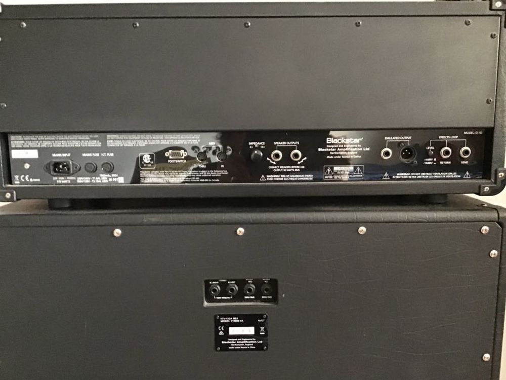 Blackstar 50 wraz z kolumna