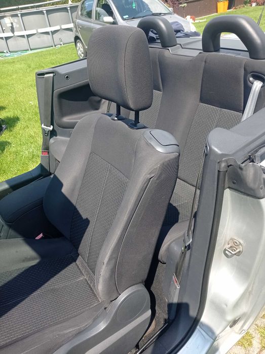 Fotele kanapa przód tył komplet  renault megan II CC Cabrio
