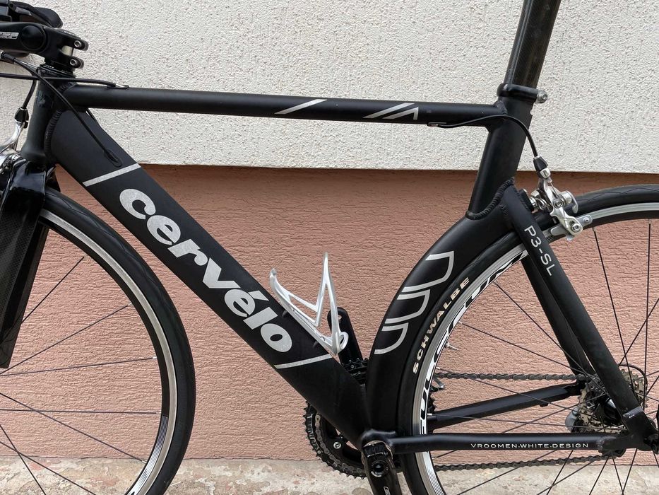 Rower szosowy triathlonowy, TT, triathlon Cervelo P3 SL