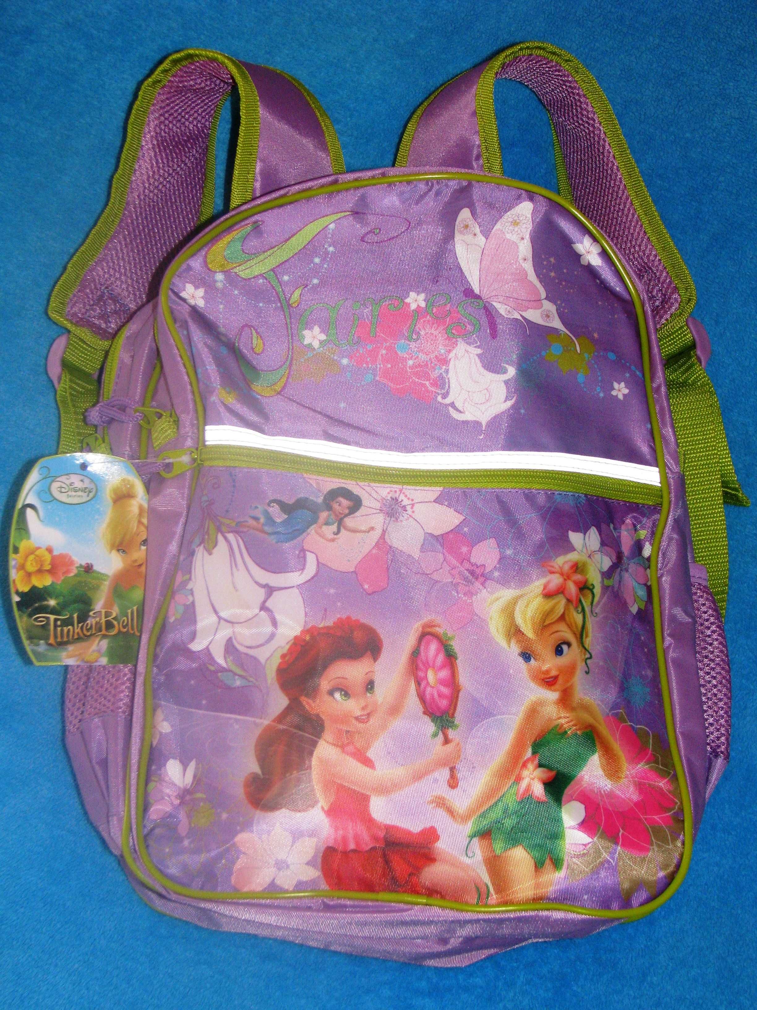 Dzwoneczek plecak szkolny Dzwoneczek dwukomorowy Disney