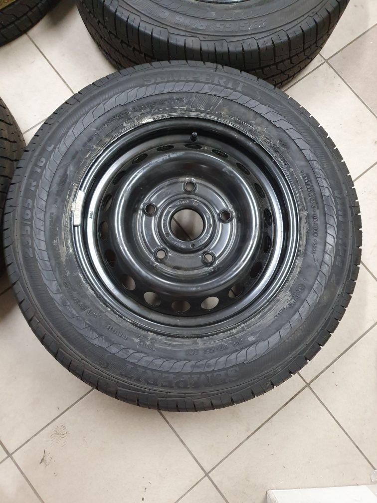 Felgi 16" Stalowe Ford Transit Custome 6,5J16 ET-60 Czujniki