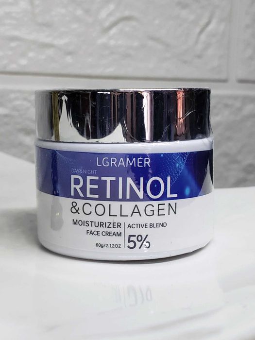 Крем для обличчя retinol collagen з ретинолом та колагеном антивіковий