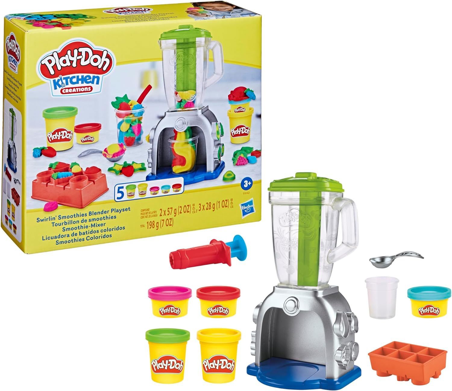 Набір Play-Doh Swirlin' Smoothies Toy Blender блендер смузі