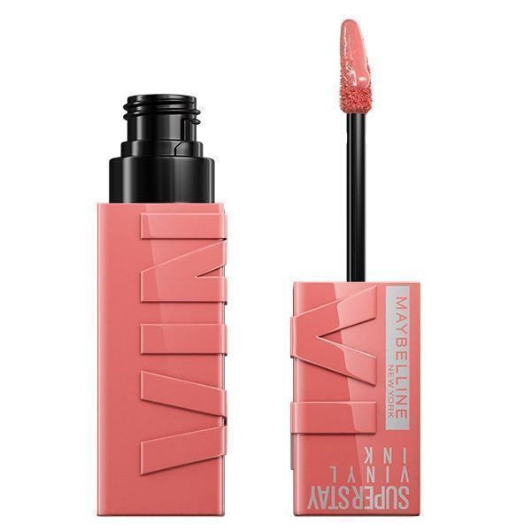 Maybelline Super Stay Vinyl Ink winylowa pomadka w płynie 100 Charmed