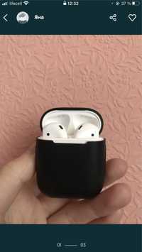 Чехол для наушников airpods 2 чёрный силиконовый airpods pro