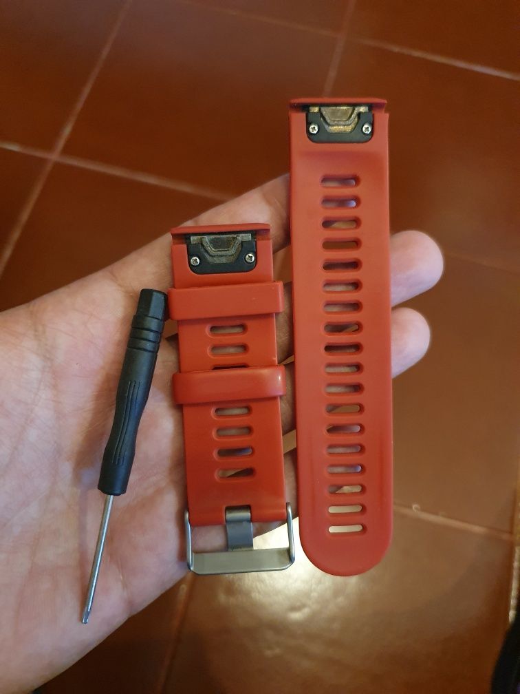 Bracelete garmin feixo rápido