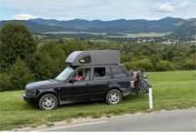 Land rover Range rover Box spanie diy L322 minikamper