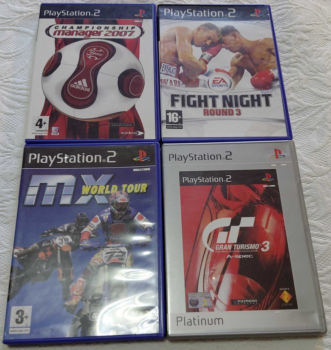 jogos playstation 2 - 5 euros cada