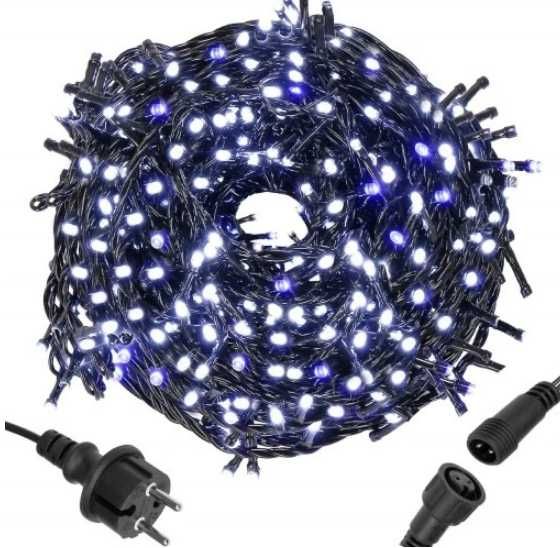 Lampki świąteczne zewnętrzne LED 500 40m PREMIUM światełka