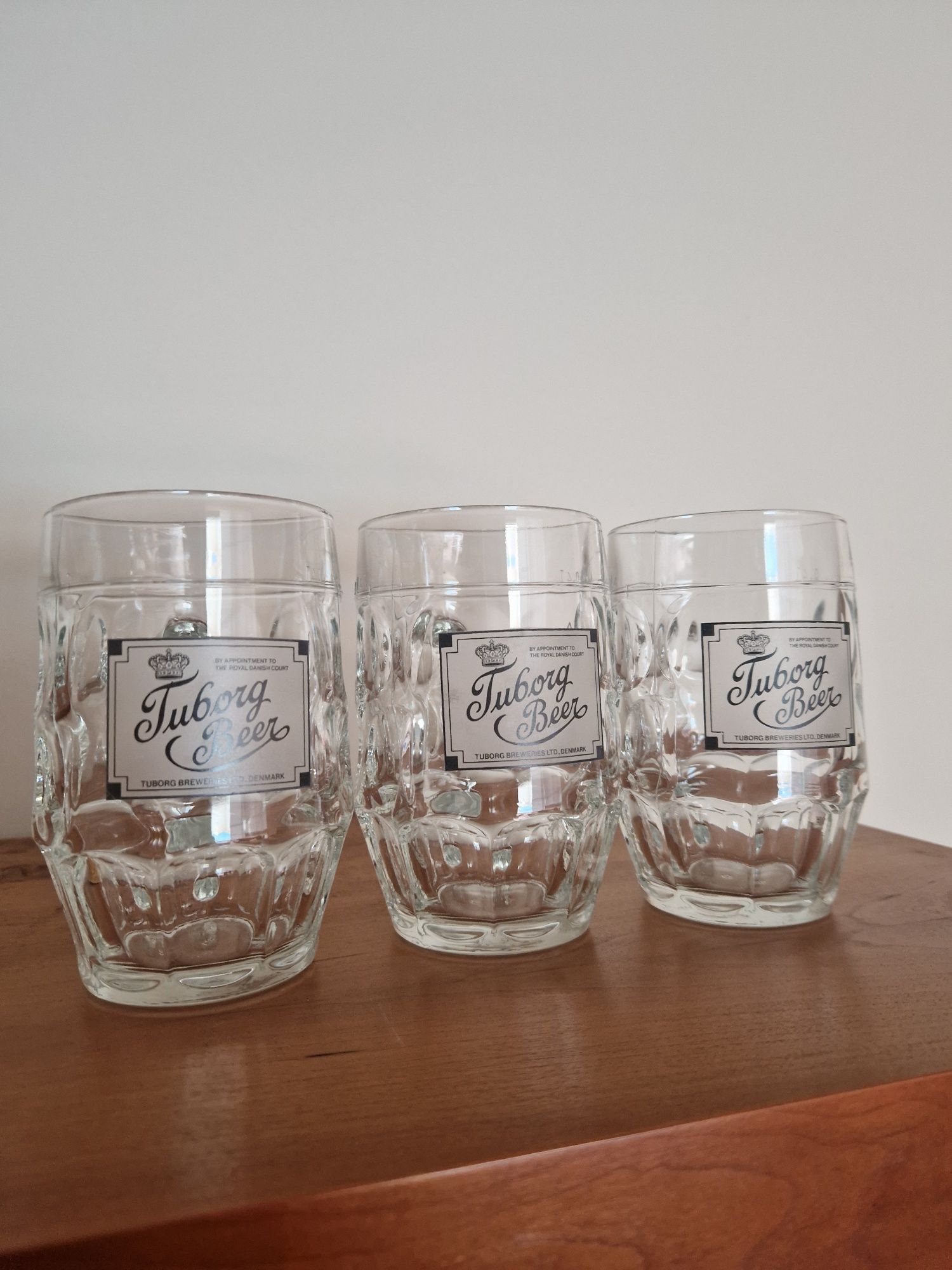 Canecas de cerveja vintage  "Tuborg Beer"