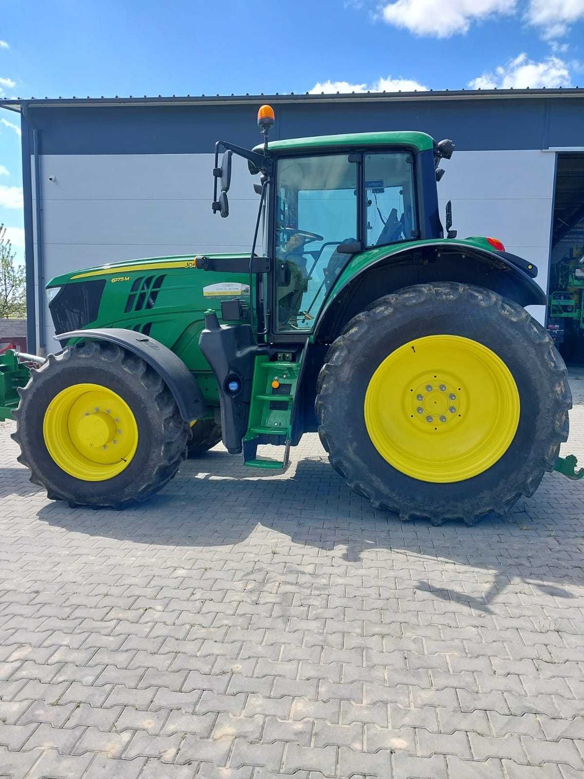 Ciągnik rolniczy JOHN DEERE 6175M- salon Gwarancja do  20 lipiec 2025