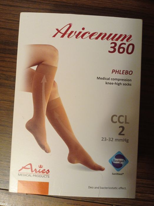 Podkolanówki kompresyjne medyczne