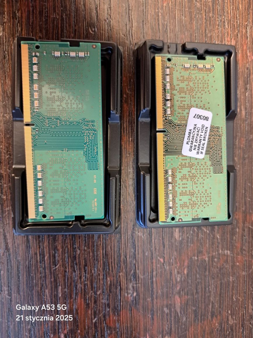 DDR4 Samsung 3200MHz 16GB (2x8GB) sodimm Nowe do laptopa