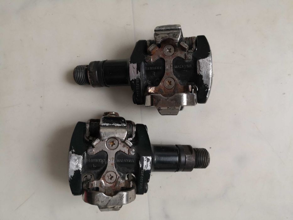 Pedały zatrzaskowe rowerowe SHIMANO SPD PD-M505 dwustronne