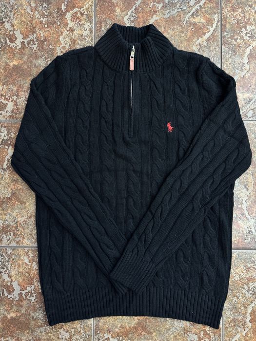 Светр 1/3  zip Ralph Lauren Polo