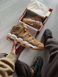 Кроссовки Nike Air More Uptempo Beige/White Flex