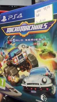 Micromachines ps4, gra używana