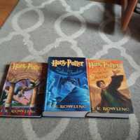 3 książki Harry Potter w twardej oprawie
