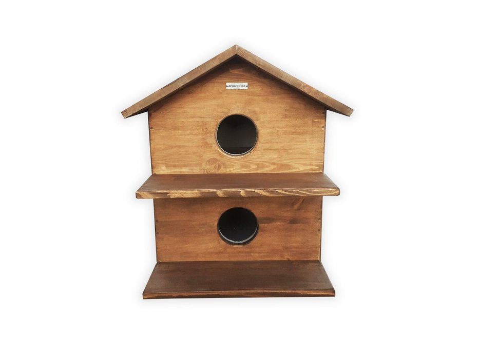 Хатинка для котів 50х50 см (двоповерхова, утеплена)