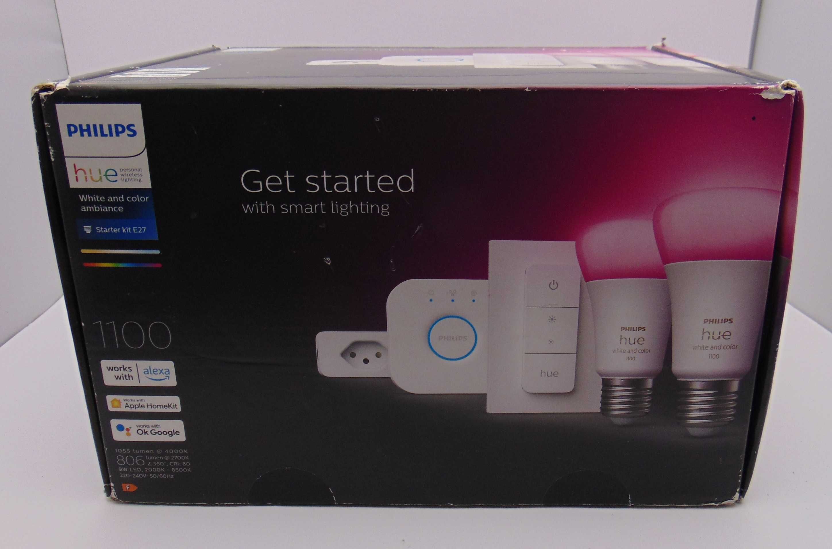 Philips HUE Zestaw startowy - KOLOR - wersja Europejska - wtyczki PL