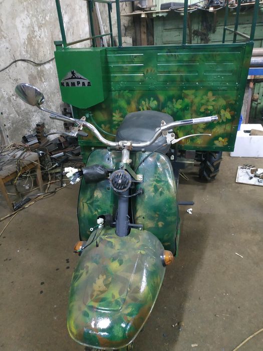 Муравей з новим мотором
Кузов із нержавейкі 
Мотор новий від китайсько