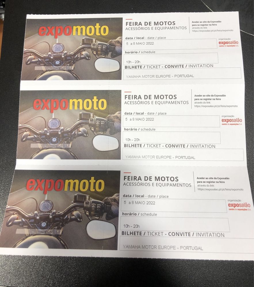Bilhete Exponor (Motoexpo 2022)