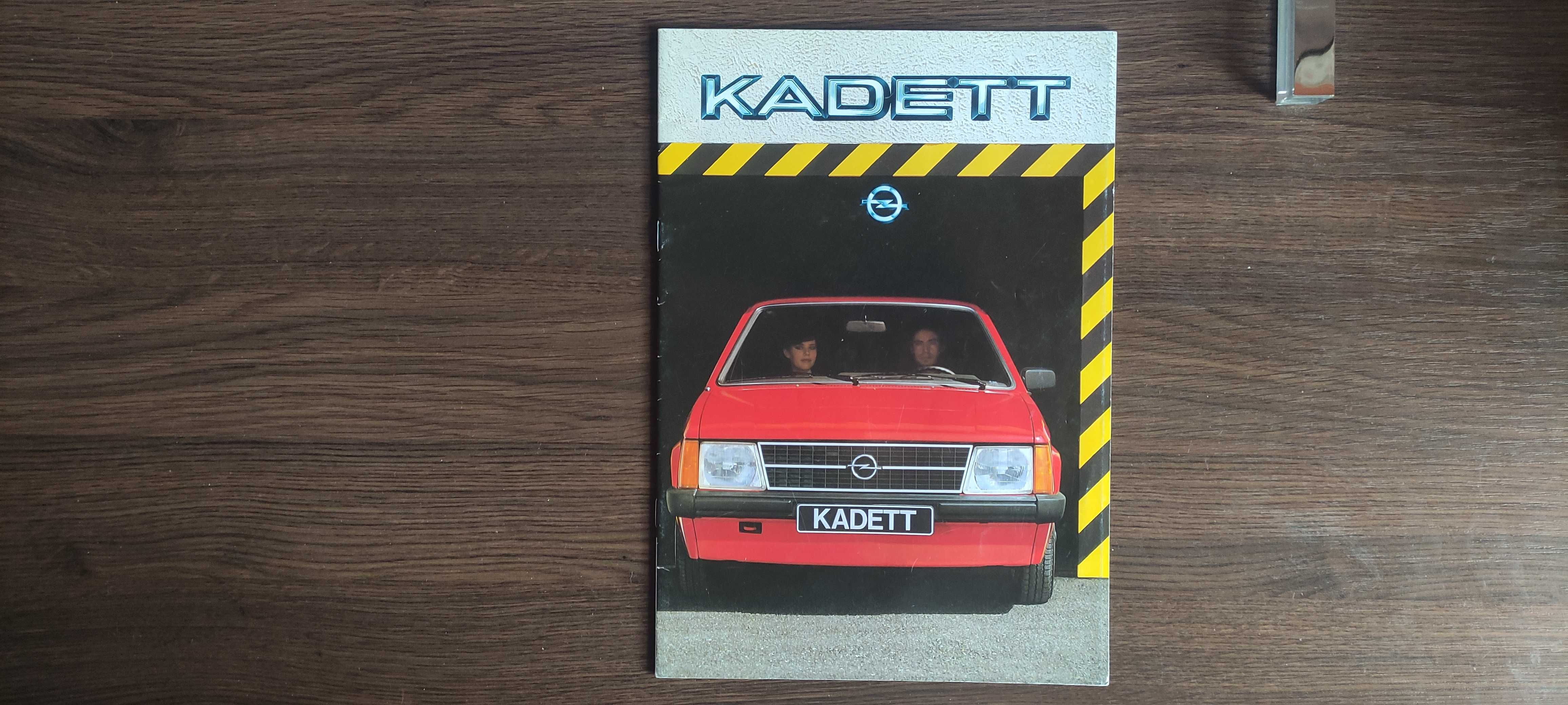 Prospekt Opel Kadett