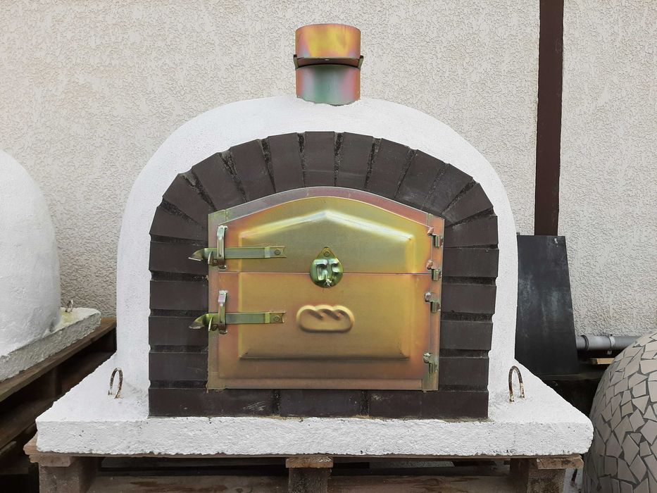 Forno a lenha para Pão /Pizza / Leitão com tubo saída de fumos