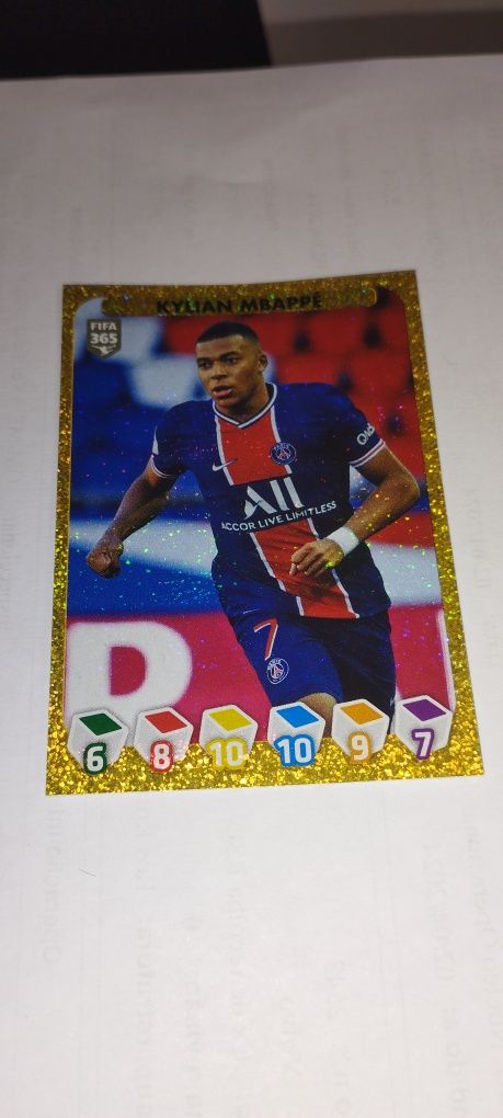 Mbappé cromos e cards