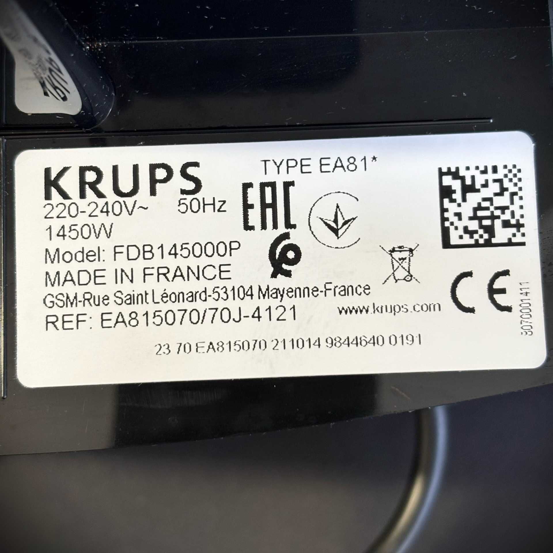 ekspres Krups ea8150